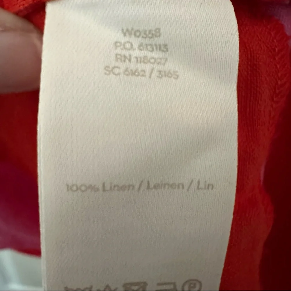 Boden New British Tilly Linen Dress Red Pop
10 Long - Picture 9 of 9